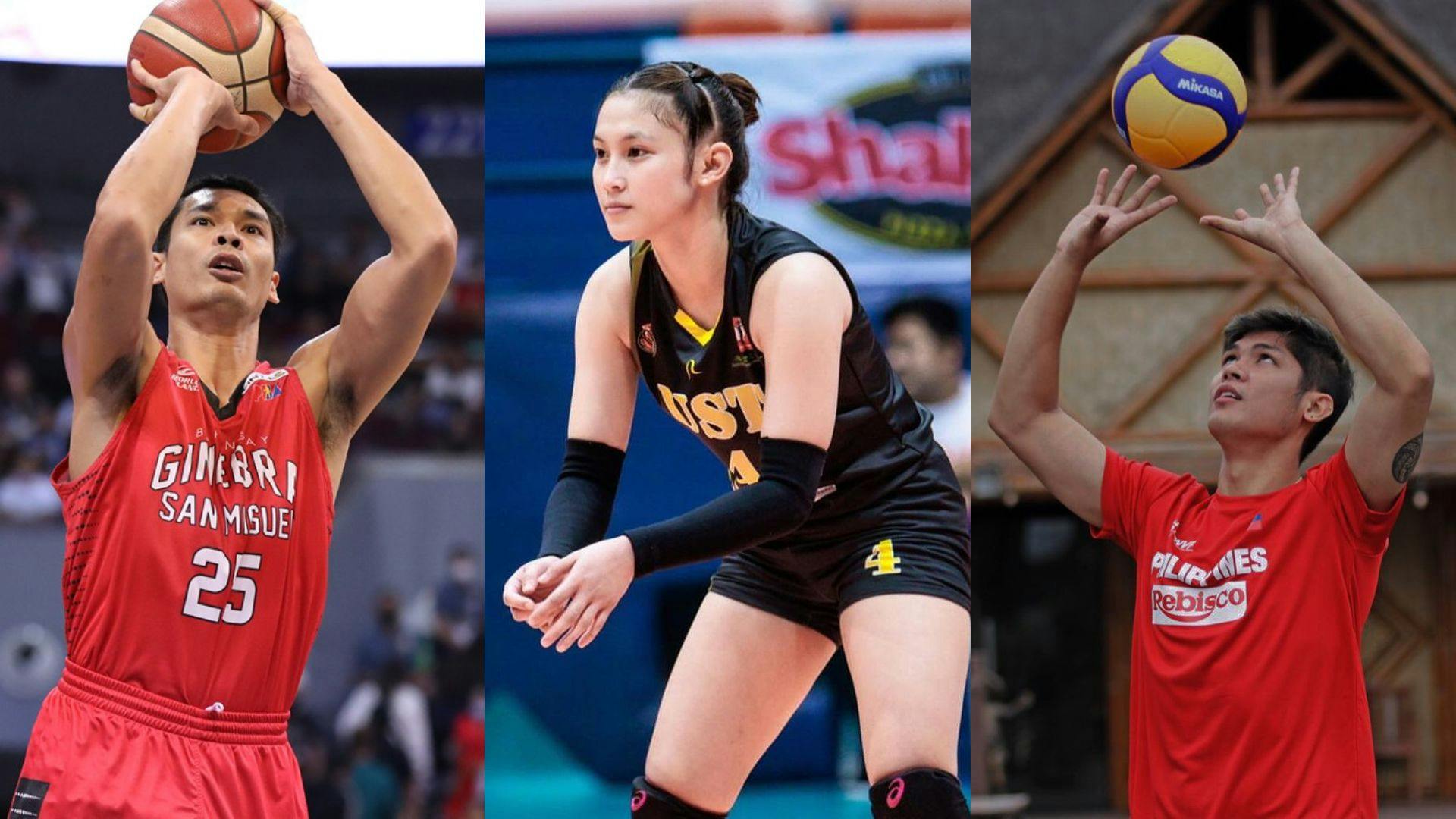 Japeth Aguilar, Bernadett Pepito, Marck Espejo mark special day with sweet messages